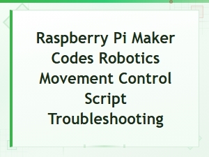 Raspberry Pi Robotics Movement Control Script Troubleshooting Guide